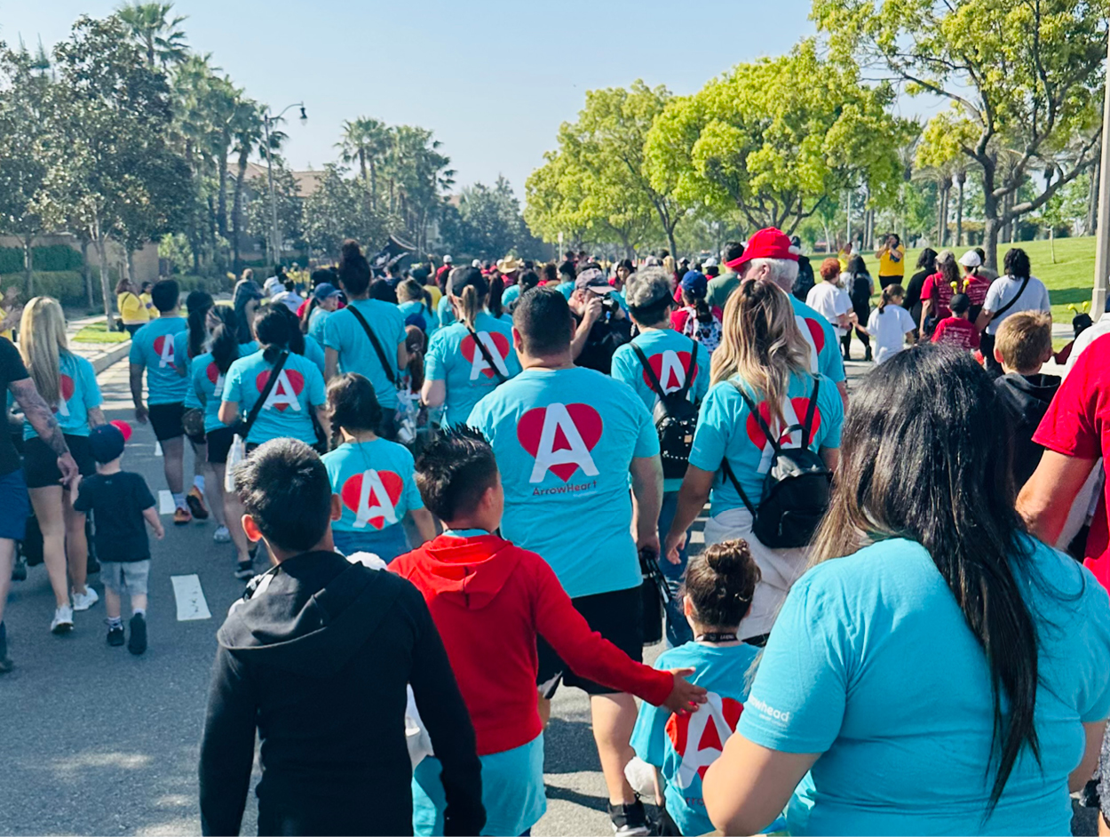 team members volunteering