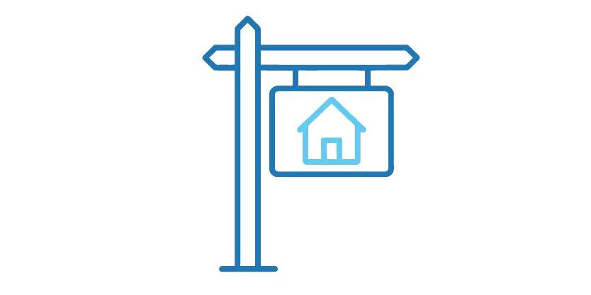 home for sale sign