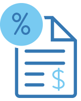 document with % and $