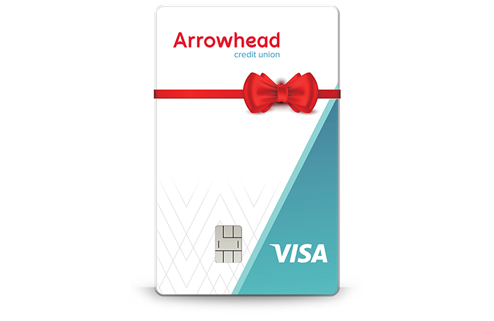Arrowhead Visa with bow