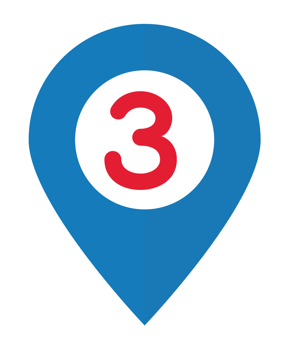 location pin # 1