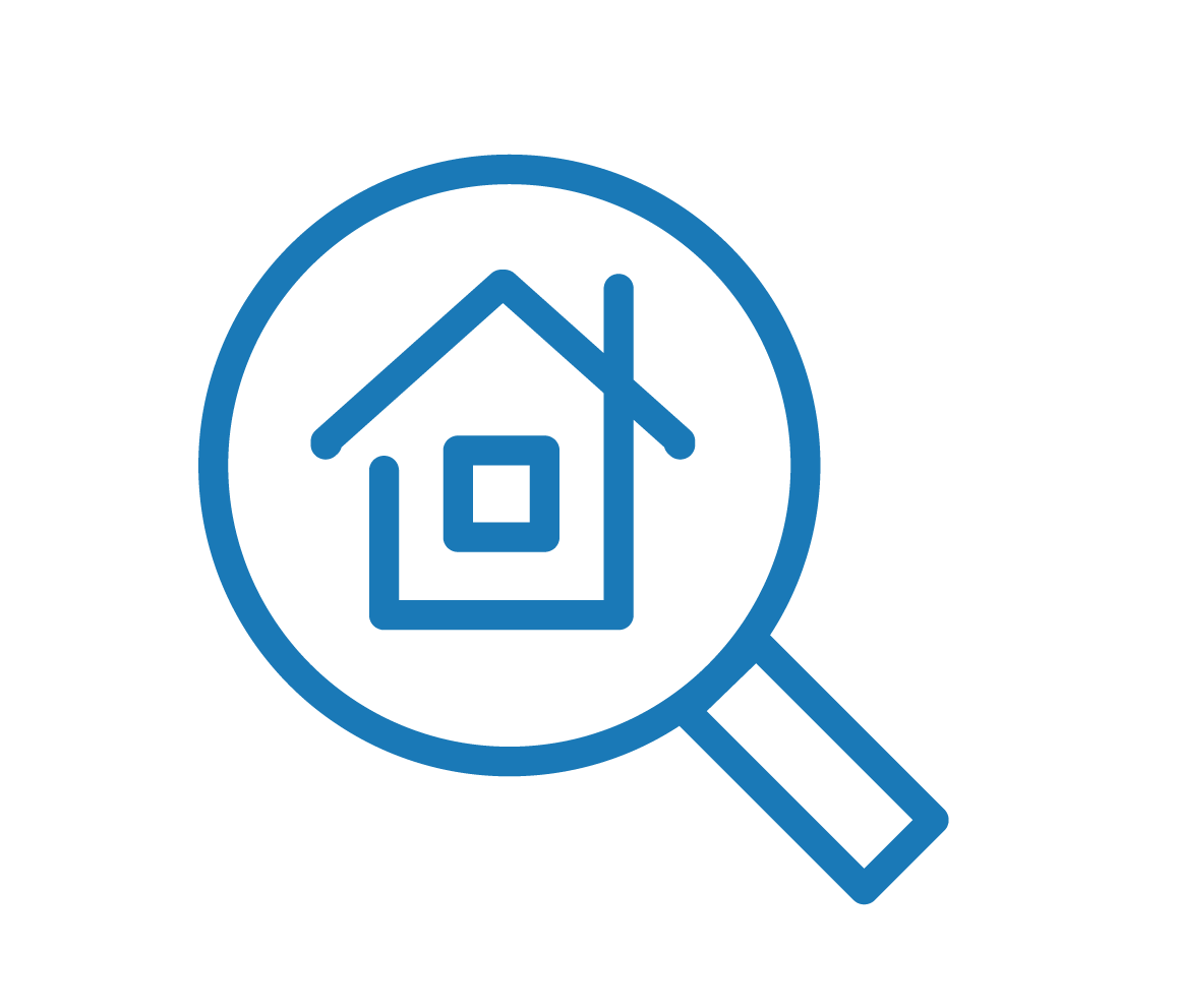 magnify glass with home
